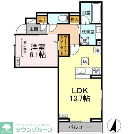 KOMFORTAの物件間取画像